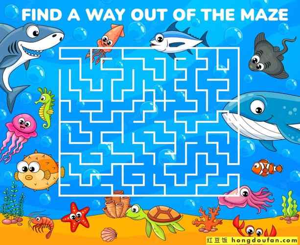 适合6岁孩子们玩的16张有趣的益智迷宫游戏免费下载