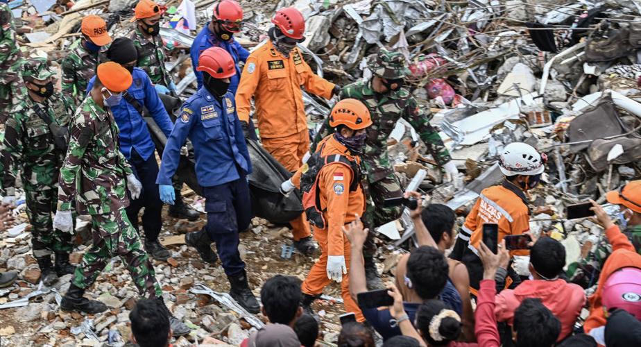 印尼地震死亡人数升至46人